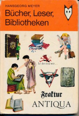 Bücher, Leser, Bibliotheken