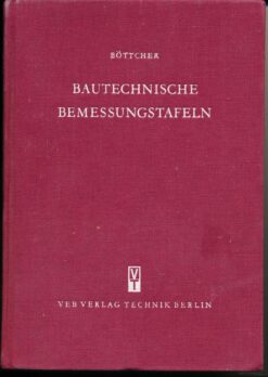 Bautechnische Bemessungstafeln