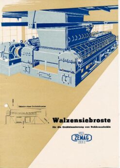 Walzensiebroste für die Grobklassierung und Rohbraunkohle