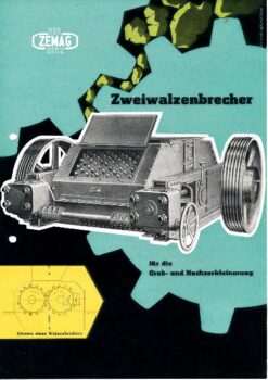 Zweiwalzenbrecher für die Grob- und Nachzerkleinerung
