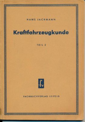 Kraftfahrzeugkunde  Teil 2