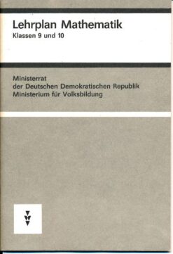 Lehrplan Mathematik Klassen 9 und 10