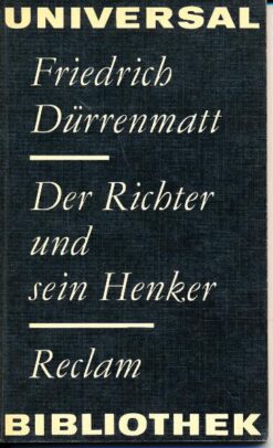 Der Richter und sein Henker