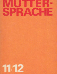 Muttersprache Klassen 11 12 Lehrbuch DDR
