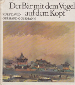 Der Bär mit dem Vogel auf dem Kopf