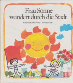 Frau Sonne  wandert durch die Stadt