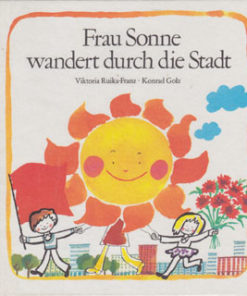 Frau Sonne  wandert durch die Stadt