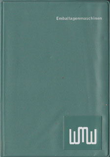 WMW Emballagenmaschinen Katalog DDR
