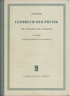 Lehrbuch der Physik Band III