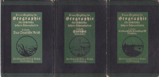 Geographie für höhere sächsische Lehranstalten Heft 1-3