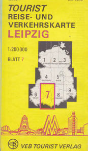 Verkehrskarte DDR Leipzig 7