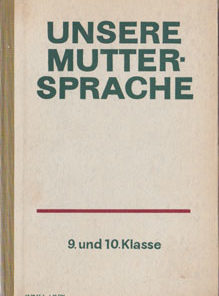 Unsere Muttersprache Klasse 9 10