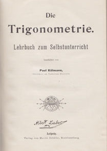Die Trigonometrie