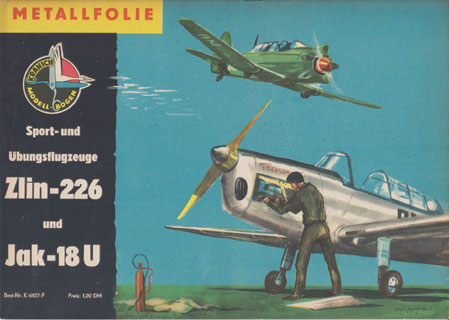 Sport- und Übungsflugzeuge Zlin-226 und Jak-18 U
