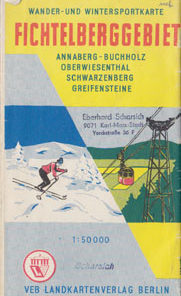 Fichtelberggebiet Wanderkarte