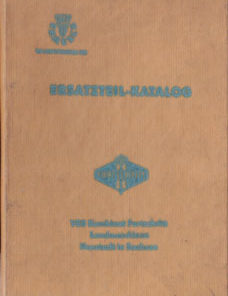 Mähdrescher E 174 - E 177 Ersatzteil-Katalog