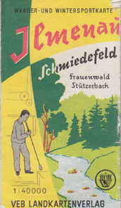 Ilmenau Schmiedefeld Wanderkarte