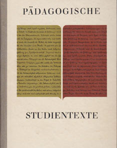 Pädagogische Studientexte