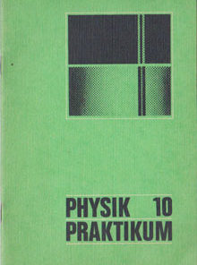 Physik Klasse 10 Praktikum Lehrheft DDR