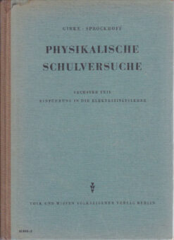 Physikalische Schulversuche Klasse 6