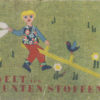 Welt aus bunten Stoffen