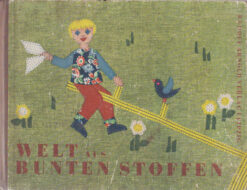 Welt aus bunten Stoffen