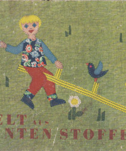 Welt aus bunten Stoffen