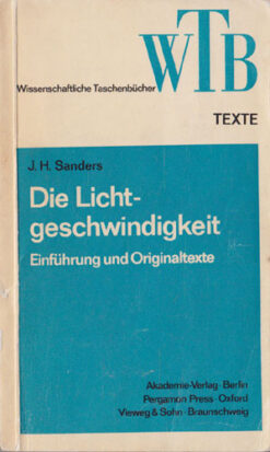 Die Lichtgeschwindigkeit