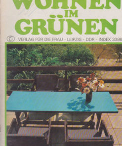 Wohnen im Grünen DDR ca 1977 Zeitschrift