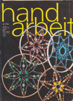 Handarbeit 1974 Heft 1 bis 4 Zeitschrift DDR kompletter Jahrgang