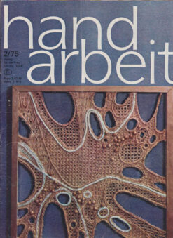 Handarbeit 1975 Heft 1 bis 4 Zeitschrift DDR kompletter Jahrgang