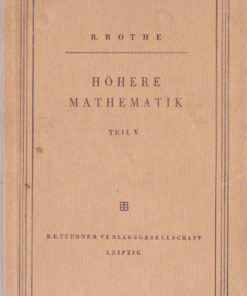 Höhere Mathematik Teil V