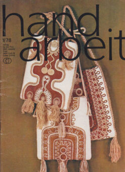 Handarbeit 1978 Heft 1 bis 4 Zeitschrift DDR kompletter Jahrgang