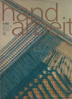 Handarbeit 1980 Heft 1 bis 4 Zeitschrift DDR kompletter Jahrgang