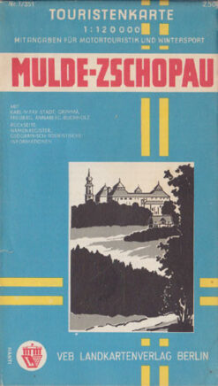 Mulde-Zschopau Touristenkarte