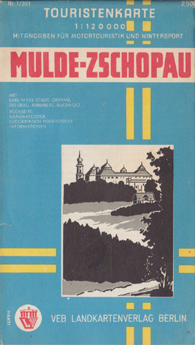 Mulde-Zschopau Touristenkarte