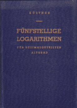 Fünfstellige Logarithmen