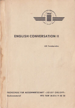 English Conversation II