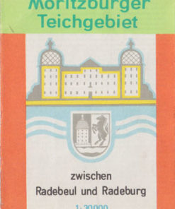 Moritzburger Teichgebiet Wanderkarte