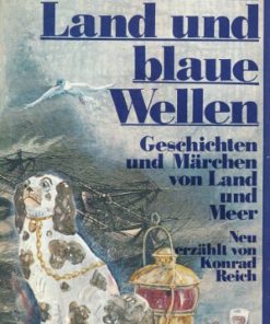 Grünes Land und blaue Wellen