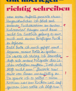 Gut überlegen - richtig schreiben