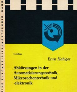 Abkürzungen in der Automatisierungstechnik, Mikrorechentechnik und -elektronik