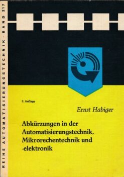 Abkürzungen in der Automatisierungstechnik, Mikrorechentechnik und -elektronik