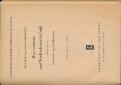 Magnetismus und Wechselstromtechnik