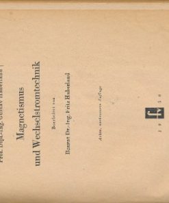 Magnetismus und Wechselstromtechnik