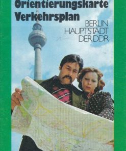 Orientierungskarte, Verkehrsplan Berlin, Hauptstadt der DDR