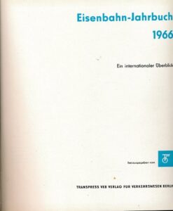 Eisenbahn-Jahrbuch 1966