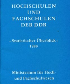 Hochschulen und Fachschulen der DDR