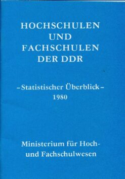 Hochschulen und Fachschulen der DDR