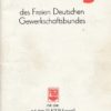 Satzung des Freien Deutschen Gewerkschaftsbundes